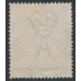 AUSTRALIA - 1917 5d brown KGV, 'damaged NW corner' [1L56], used – ACSC # 123Eqb
