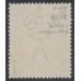 AUSTRALIA - 1924 4d olive KGV, 'broken crown top' [4L18], used – ACSC # 114B(4)d