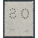 AUSTRALIA - 1927 1/4 blue KGV, SM watermark, perf. 14¼:14, perf. OS, used – ACSC # 129Bb