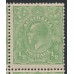 AUSTRALIA - 1915 ½d green KGV, single watermark, block of 24 with varieties, MH – ACSC # 63C AUSTRALIA - 1915 ½d green KGV, single watermark, block of 24 with varieties, MH – ACSC # 63C