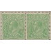 AUSTRALIA - 1915 ½d green KGV, single watermark, block of 24 with varieties, MH – ACSC # 63C AUSTRALIA - 1915 ½d green KGV, single watermark, block of 24 with varieties, MH – ACSC # 63C