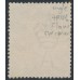 AUSTRALIA - 1924 4d olive KGV, 'flaw in SW corner' [4R46], used – ACSC # 114B
