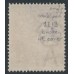 AUSTRALIA - 1917 5d brown KGV, 'broken NE corner' [1L13], used – ACSC # 123Dh