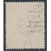 AUSTRALIA - 1917 5d brown KGV, 'damaged NE [state II]' [1L59], used – ACSC # 123Esa