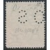 AUSTRALIA - 1918 ½d green KGV, LM watermark, misplaced perforations, used – ACSC # 65Fba