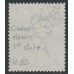 AUSTRALIA - 1922 4d blue KGV, ‘cracked electro [state II]’ [1L32], used – ACSC # 112A(1)ea