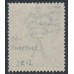 AUSTRALIA - 1922 4d blue KGV, ‘thin FOUR PENCE’ [2R12], used – ACSC # 112A(1)eb