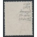 AUSTRALIA - 1918 4d orange KGV, 'damaged SE [state III]' [2R19], used – ACSC # 110F(2)ub