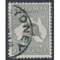 AUSTRALIA - 1913 2d grey Kangaroo, 1st watermark, used – ACSC # 5A AUSTRALIA - 1913 2d grey Kangaroo, 1st watermark, used – ACSC # 5A