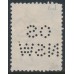 AUSTRALIA - 1915 6d ultramarine Kangaroo, 2nd watermark, perf. OS NSW, used – ACSC # 18Aba