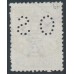 AUSTRALIA - 1913 2d grey Kangaroo, perf. small OS, used – ACSC # 5Abc