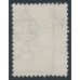 AUSTRALIA - 1913 5/- grey/yellow Kangaroo, 'short & fat Gulf' [L55], CTO – ACSC # 42B(D)I+wb