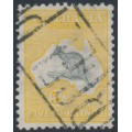 AUSTRALIA - 1913 5/- grey/chrome Kangaroo, 1st watermark, used – ACSC # 42A AUSTRALIA - 1913 5/- grey/chrome Kangaroo, 1st watermark, used – ACSC # 42A