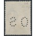 AUSTRALIA - 1920 1/- blue-green Kangaroo, die IIB, perf. OS, used – ACSC # 33Aba