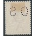 AUSTRALIA - 1913 1d red Kangaroo, die II, perf. small OS, MH – ACSC # 3Abb