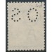 AUSTRALIA - 1915 6d pale ultramarine Kangaroo, 2nd watermark, perf. OS, used – ACSC # 18Aba AUSTRALIA - 1915 6d pale ultramarine Kangaroo, 2nd watermark, perf. OS, used – ACSC # 18Aba