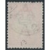 AUSTRALIA - 1913 10/- grey/pink Kangaroo, 1st watermark, used – ACSC # 47A