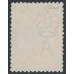 AUSTRALIA - 1915 5/- grey/chrome Kangaroo, 2nd watermark, used – ACSC # 43B
