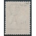 AUSTRALIA - 1916 2/- dull brown Kangaroo, 3rd watermark, used – ACSC # 37C