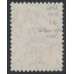 AUSTRALIA - 1932 5/- grey/yellow Kangaroo, 'break in NSW coast' [L6], CTO – ACSC # 46C(D)f+w