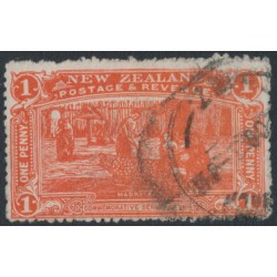 NEW ZEALAND - 1906 1d vermilion NZ Exhibition, used – SG # 371