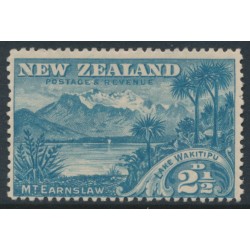 NEW ZEALAND - 1898 2½d blue Lake Wakitipu, perf. 15, no watermark, MH – SG # 249a