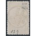 NEW ZEALAND - 1899 5d deep purple-brown Mt. Ruapehu, perf. 11, no watermark, used – SG # 263
