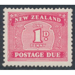 NEW ZEALAND - 1949 1d carmine Postage Due, multi watermark, MH – SG # D45
