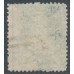 NEW ZEALAND - 1864 1/- yellow-green QV Chalon, perf. 12½, star watermark, used – SG # 125