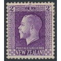 NEW ZEALAND - 1915 2d bright violet KGV definitive, perf. 14:13½, MH – SG # 417