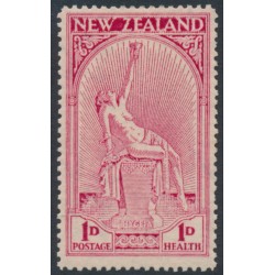 NEW ZEALAND - 1932 1d+1d carmine Health Stamp, MH – SG # 552