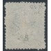 NEW ZEALAND - 1865 2d greenish blue QV Chalon, perf. 12½, star watermark, used – SG # 115