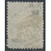 NEW ZEALAND - 1864 1/- green QV Chalon, perf. 12½, star watermark, used – SG # 124