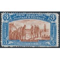 NEW ZEALAND - 1906 3d brown/blue NZ Exhibition, MNG – SG # 372 NEW ZEALAND - 1906 3d brown/blue NZ Exhibition, MNG – SG # 372