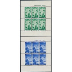 NEW ZEALAND - 1958 Health M/S (Scouts & Guides) set of 2, MNH – SG # MS764a