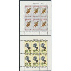 NEW ZEALAND - 1965 Health M/S (Birds) set of 2, MNH – SG # MS832c