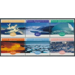 ROSS DEPENDENCY - 1998 40c to $1.80 Ice Formations B/6, MNH – SG # 54a