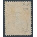 NEW ZEALAND - 1866 4d yellow QV Chalon, perf. 12½, star watermark, used – SG # 120