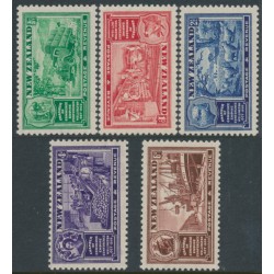 NEW ZEALAND - 1936 ½d to 6d Industries set of 5, MNH – SG # 593-597