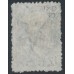 NEW ZEALAND - 1862 2d deep blue QV Chalon, star watermark, perf. 13:13, used – SG # 70