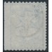 NEW ZEALAND - 1871 6d blue QV Chalon, perf. 10:12½, star watermark, used – SG # 131a