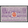 NEW ZEALAND - 1926 6d red/violet Express Delivery, perf. 14:14½, MH – SG # E2