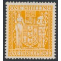 NEW ZEALAND - 1932 1/3 orange-yellow Fiscal Coat of Arms, MH – SG # F146