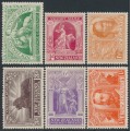 NEW ZEALAND - 1920 ½d to 1/- Victory in WWI set of 6, MH – SG # 453-458