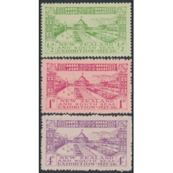 NEW ZEALAND - 1925 Dunedin Exhibition set of 3, MNH – SG # 463-465
