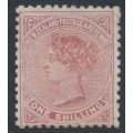 NEW ZEALAND - 1882 1/- red-brown QV, NZ star watermark (6mm), perf. 12:11½, MNG – SG # 193