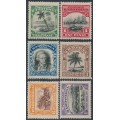 RAROTONGA / COOK IS - 1920 ½d to 1/- Island Scenes set of 6, MH – SG # 70-75 RAROTONGA / COOK IS - 1920 ½d to 1/- Island Scenes set of 6, MH – SG # 70-75
