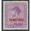 RAROTONGA / COOK IS - 1928 3/- pale mauve Admiral, MH – SG # 90 RAROTONGA / COOK IS - 1928 3/- pale mauve Admiral, MH – SG # 90