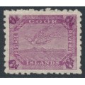 RAROTONGA / COOK IS - 1900 6d bright purple White Tern, perf. 11, MH – SG # 18a RAROTONGA / COOK IS - 1900 6d bright purple White Tern, perf. 11, MH – SG # 18a