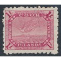 RAROTONGA / COOK IS - 1902 1/- carmine White Tern, perf. 11, MH – SG # 36 RAROTONGA / COOK IS - 1902 1/- carmine White Tern, perf. 11, MH – SG # 36